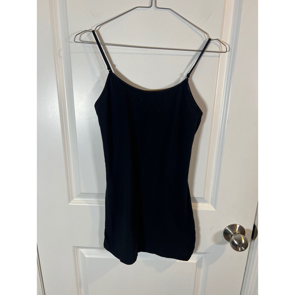 Ambiance Women Maternity Camisole Adjustable Straps Black Size M